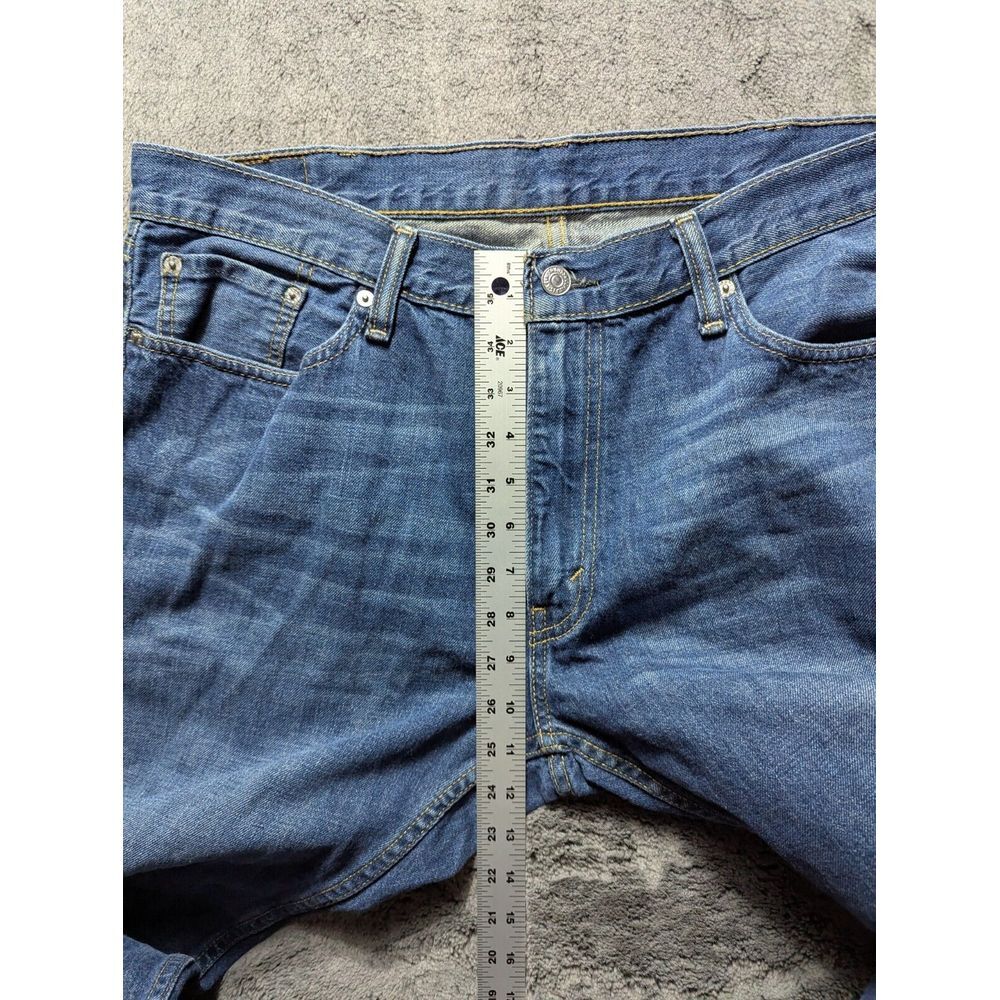 Levi's 514 Straight Leg Jeans Men's Size 38x30 Medium Wash - Picture 7 of 14